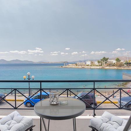 Modern Seaside Oasis In Pireas, Seaview & King Bed Appartement Buitenkant foto